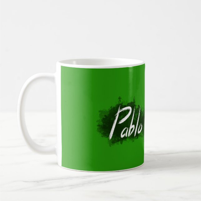 De Café Pablo - seu nome na caneca - o melhor kuandika do (Esquerda)