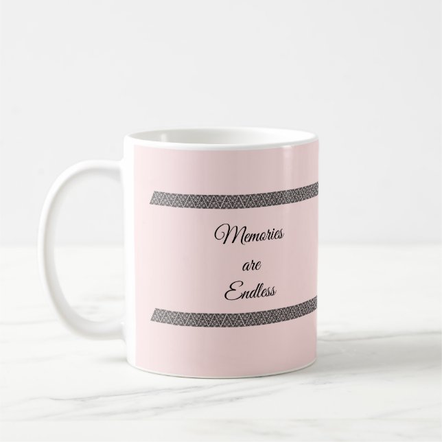 De Café Padrão decorativo - caneca (Esquerda)