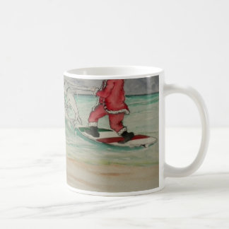 De Café Papai noel na caneca das caraíbas