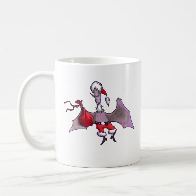 De Café Papais noeis Bat caneca esquerda (Esquerda)