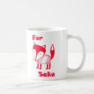 De Café Para a caneca da causa da RAPOSA.  Tenha algum