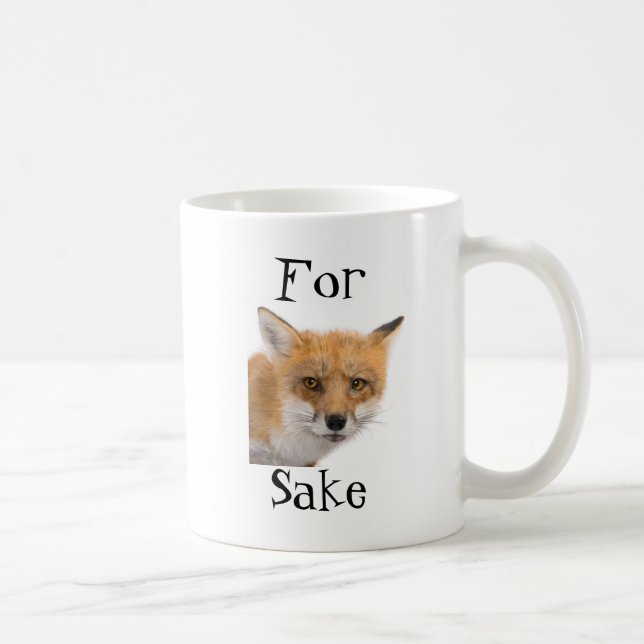 De Café Para a causa do Fox! - caneca (Direita)