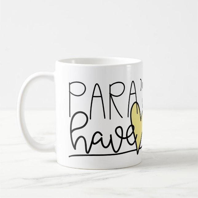 De Café Para têm a caneca do coração (Esquerda)