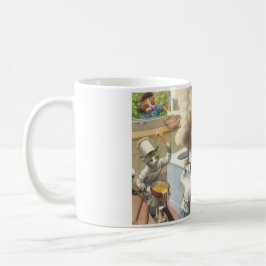 De Café PASSARELAS: Caneca do branco   da catástrofe da