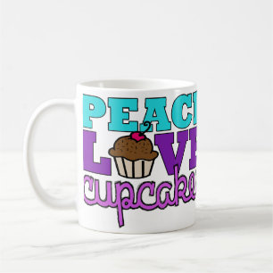 De Café Paz, amor & cupcakes! Roxo da caneca