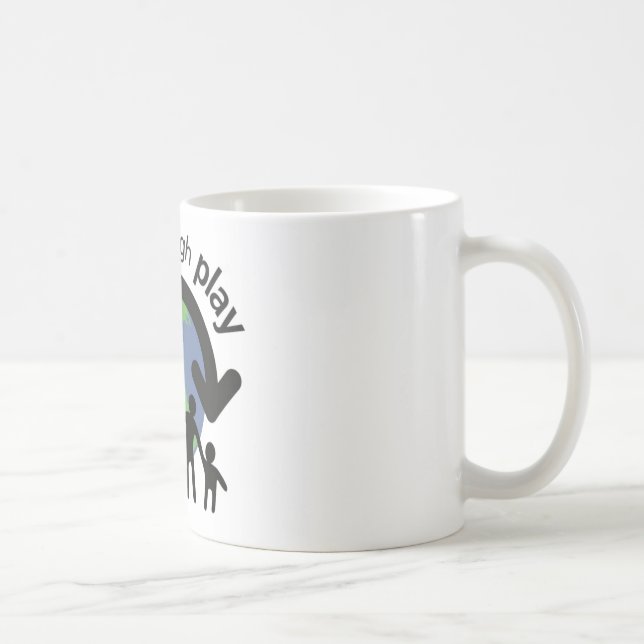 De Café Paz através da caneca do jogo (Direita)