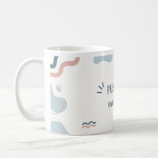 De Café PAZ SOBRE TUDO! Caneca