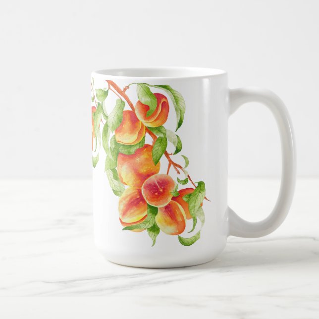 De Café 'Peach Paradise' em uma caneca clássica (Direita)
