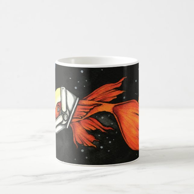 De Café Peixes na caneca do espaço (Centro)