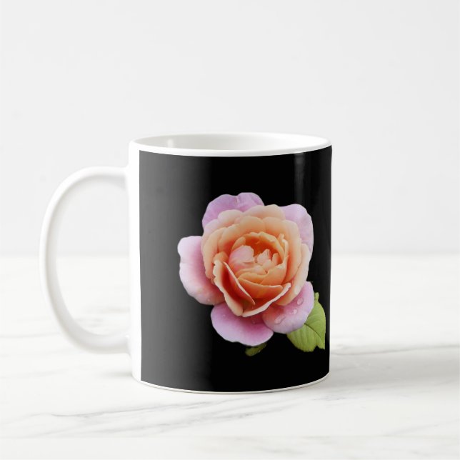 De Café Pequeno Rosa - caneca (Esquerda)