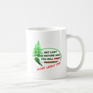 De Café Perca-se na Floresta Caneca Divertida