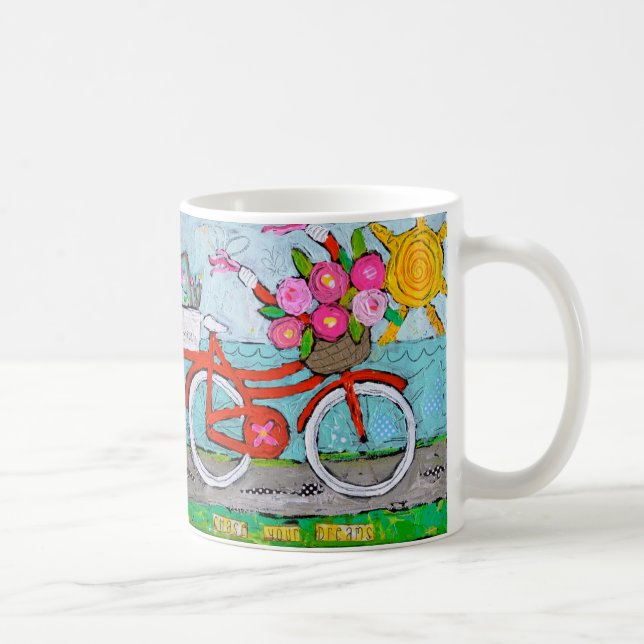 De Café Persiga sua caneca da bicicleta dos sonhos (Direita)