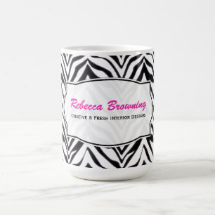 De Café Personalizado: Caneca da zebra