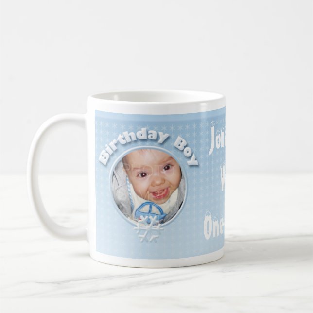 De Café Personalizar a caneca do Aniversário Winter Oneder (Esquerda)