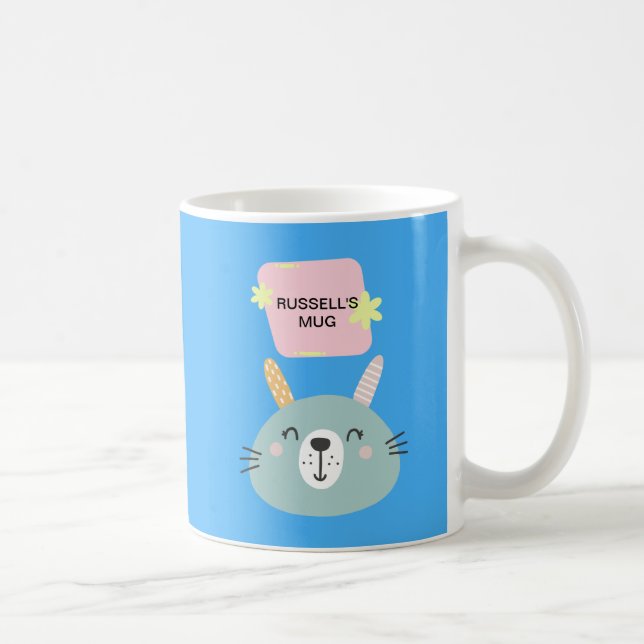 De Café Personalize a caneca do seu filho. Digite o nome d (Direita)