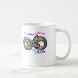 De Café Pertencendo em Cada Golada – Caneca do Quebra-Cabe