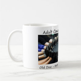 De Café Pés do círculo da dança da etapa - caneca