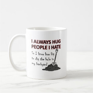 De Café Pessoas do abraço eu deio a caneca engraçada