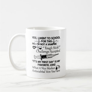 De Café Phlebotomist não é uma caneca do vampiro