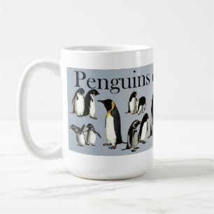 De Café Pinguins da caneca do mundo
