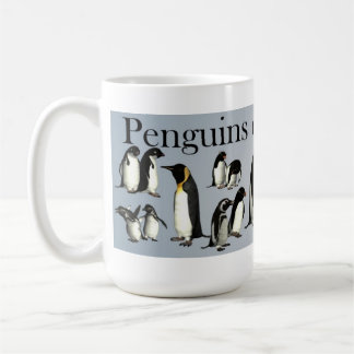 De Café Pinguins da caneca do mundo