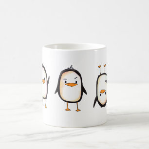 De Café Pinguins da dança - caneca