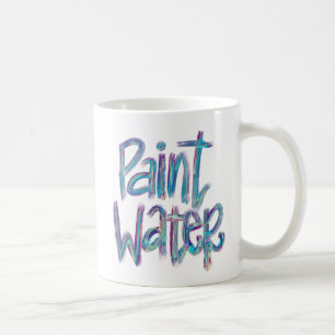 De Café Pinte a caneca do presente do artista da água