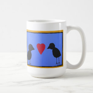 De Café Pintinho amor numa caneca