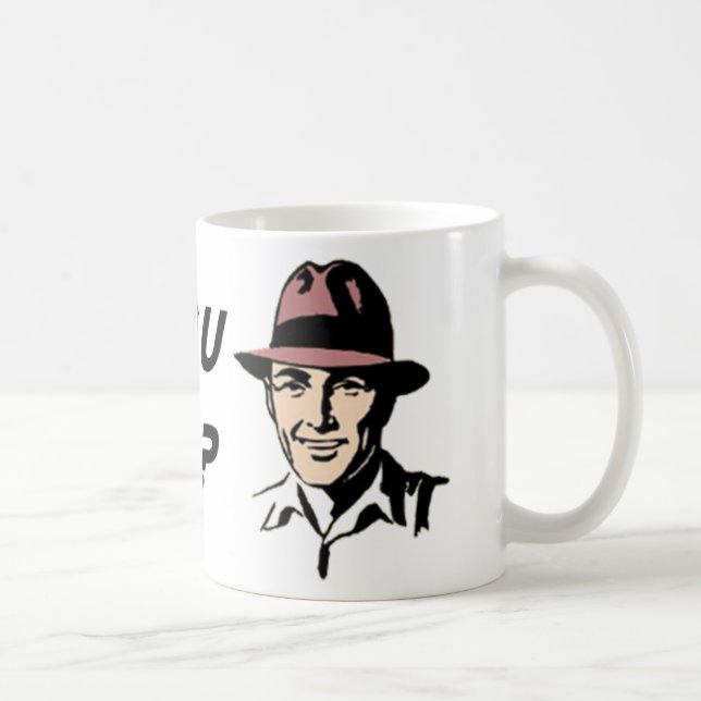 De Café Pode você escavá-lo? caneca (Direita)