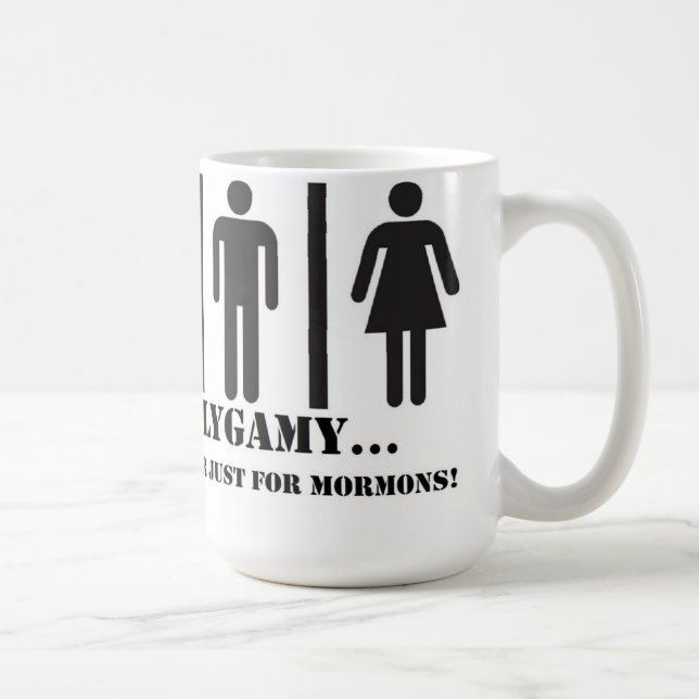 De Café Poligamia - não apenas para a caneca dos Mormons (Direita)