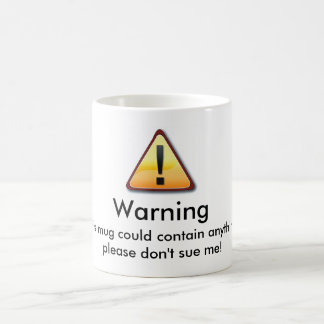De Café Por favor não sue me - caneca