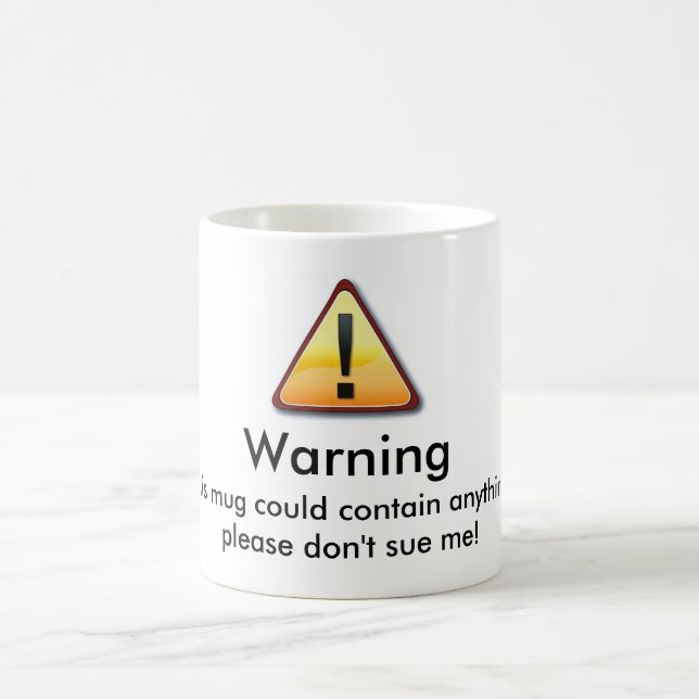 De Café Por favor não sue me - caneca (Centro)