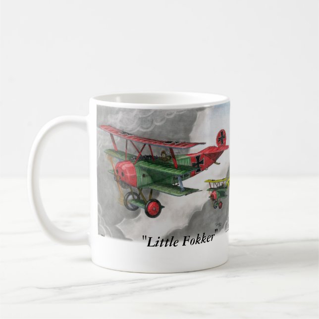 De Café Pouca caneca do Fokker (Esquerda)
