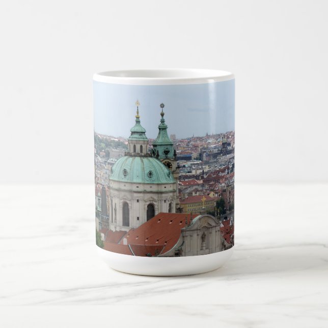 De Café Praga / Praga caneca personalizada - escolha estil (Centro)