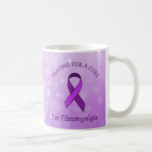 De Café Praying para uma caneca da fibromialgia da cura