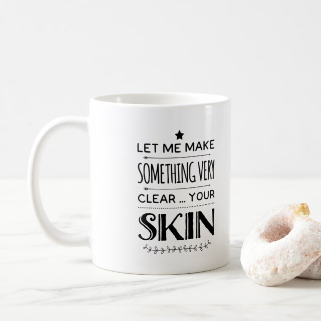 De Café Presente da caneca do esthetician do presente do (Com Donut)