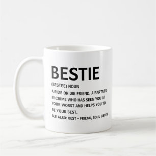 De Café Presente da Melhor Amiga, Caneca da Melhor Amiga,