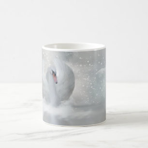 De Café Presente delicado do Natal da caneca da cisne