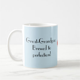 De Café Presente do Bisavô dos Bisnetos, Caneca