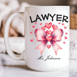 De Café Presente personalizado para advogado, Caneca do Di