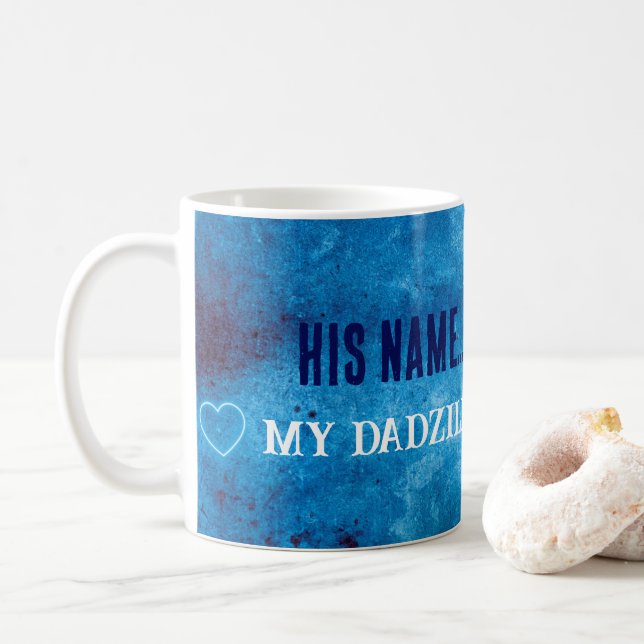 De Café Presentes Personalizáveis Dia dos Pais Caneca Dadz (Com Donut)