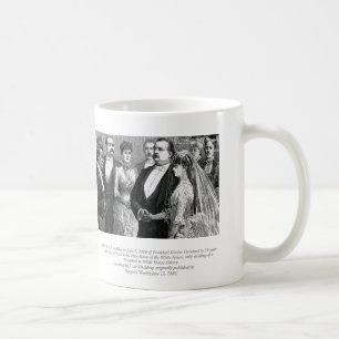De Café Presidente Grover Cleveland que Wedding a caneca