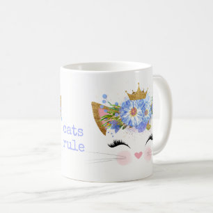 De Café Princesa Gatinho Caneca da regra dos gatos