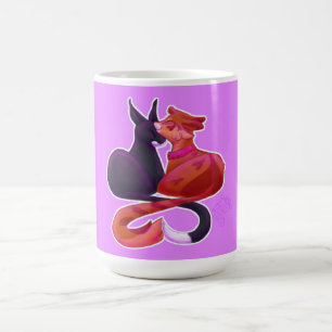 De Café Princesa lésbica Loving Caneca dos gatos do