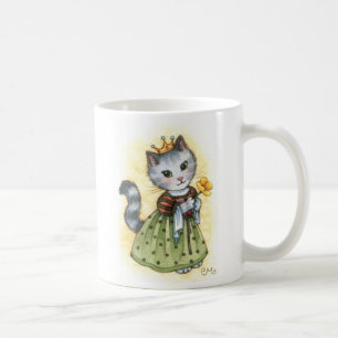 De Café Princesa Papoila - caneca bonito do gato