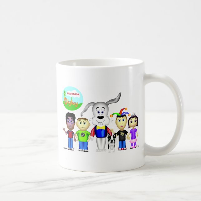 De Café Professor Digley e caneca dos amigos (Direita)