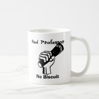 De Café Professor mau, nenhuma caneca do biscoito