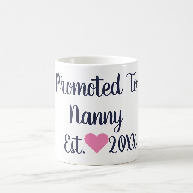 De Café Promovido ao Marinho da babá e caneca rosa (Centro)