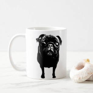 De Café Pug em uma caneca