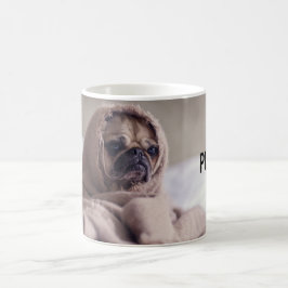De Café Pug na caneca geral
